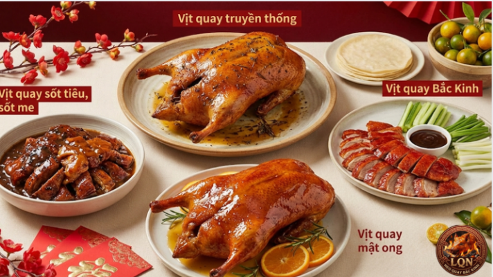 Các loại vịt hay có trong Tết nguyên đán