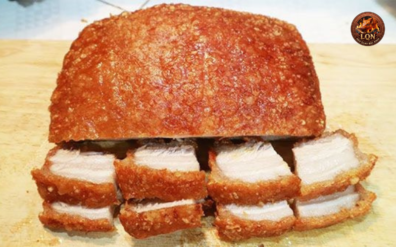 thịt heo quay vai ngon