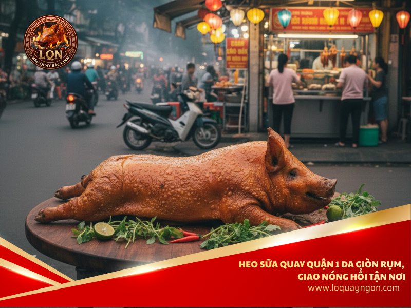 Heo sữa quay quận 1 giao hàng tận nơi